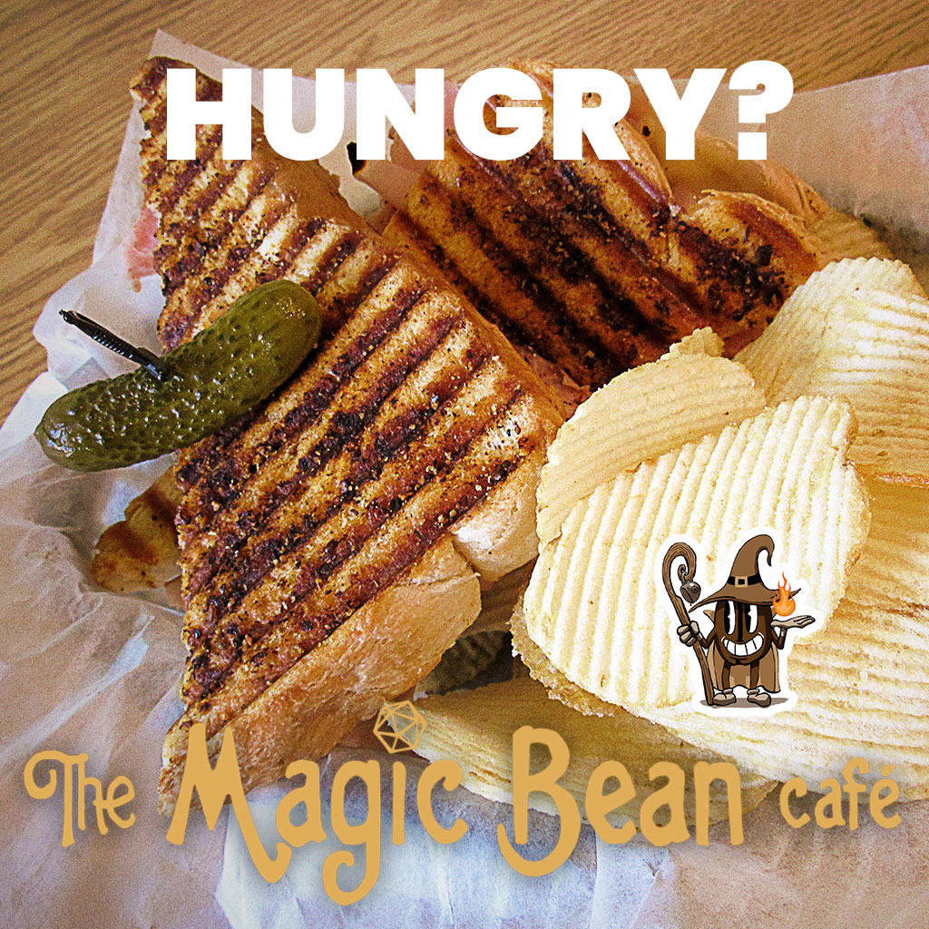 Image of a panini from the magic bean